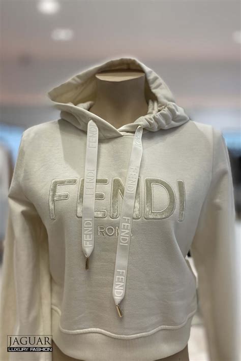 cropped hoodie fendi.